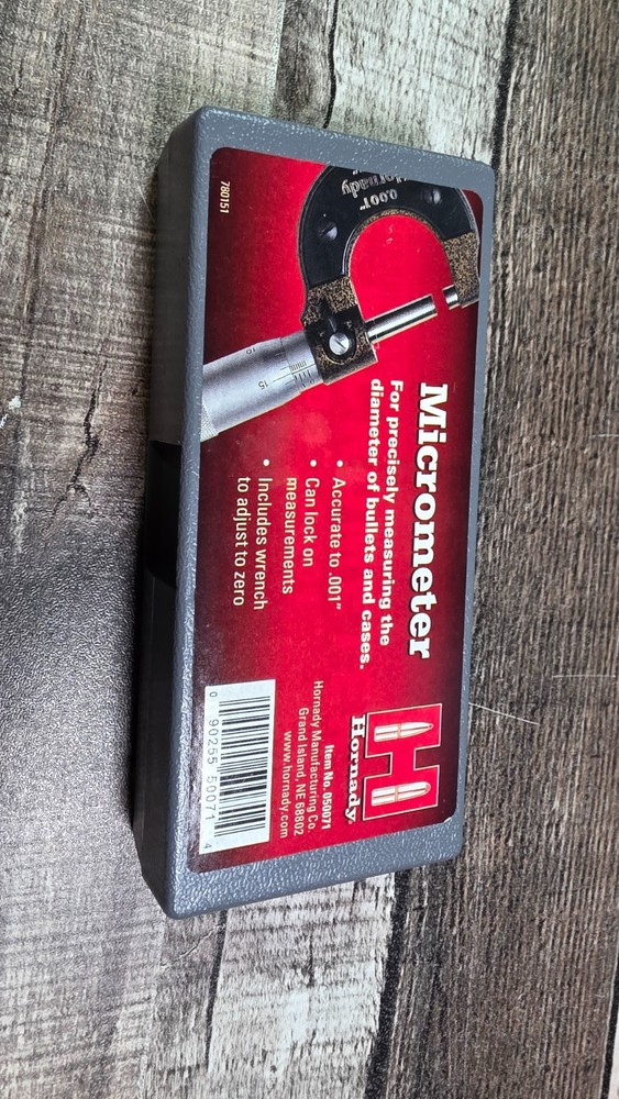 HORNADY Reloading Micrometer