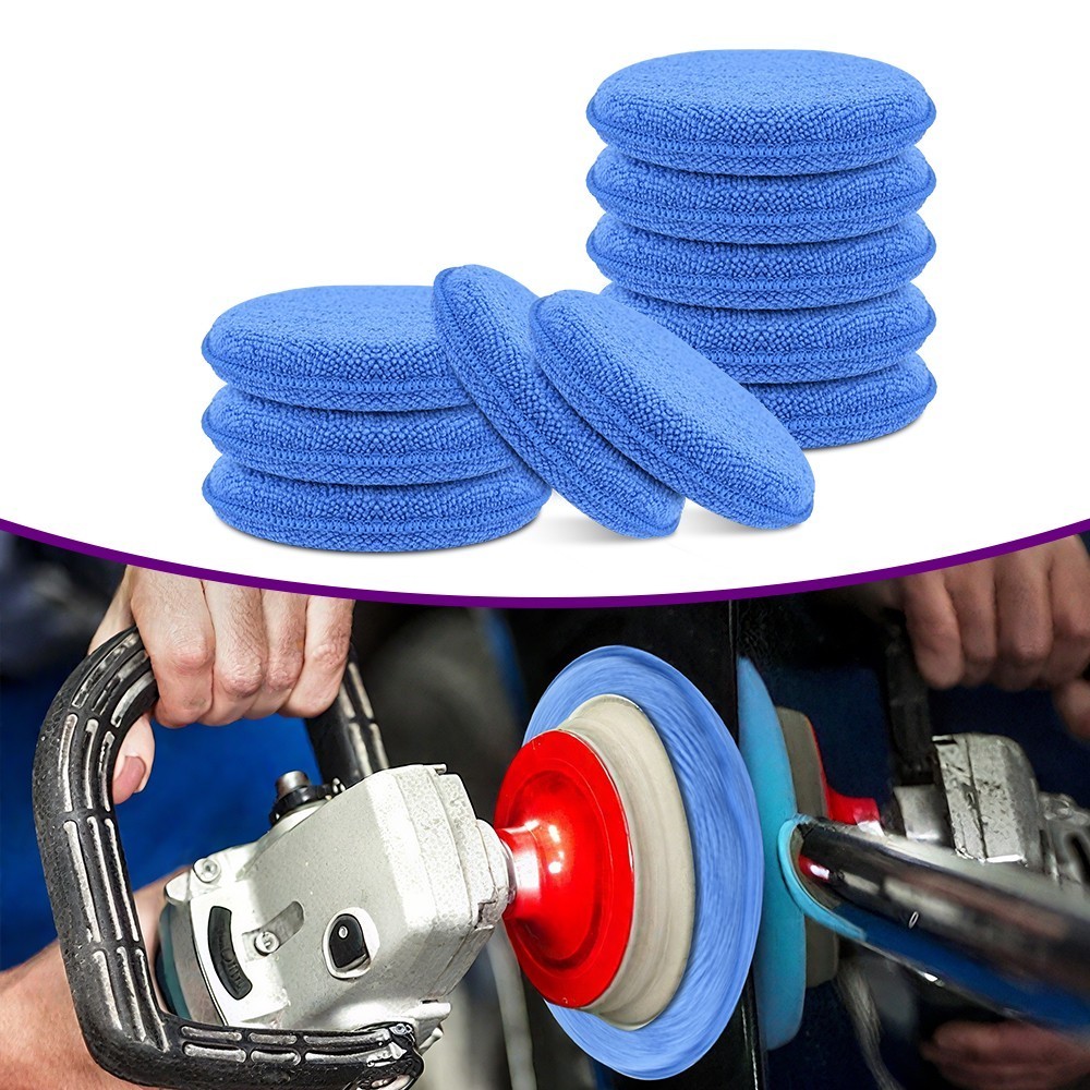 20pcs/10Pcs Car Microfiber Foam Sponge Applicator Pads Car Buffing Polish