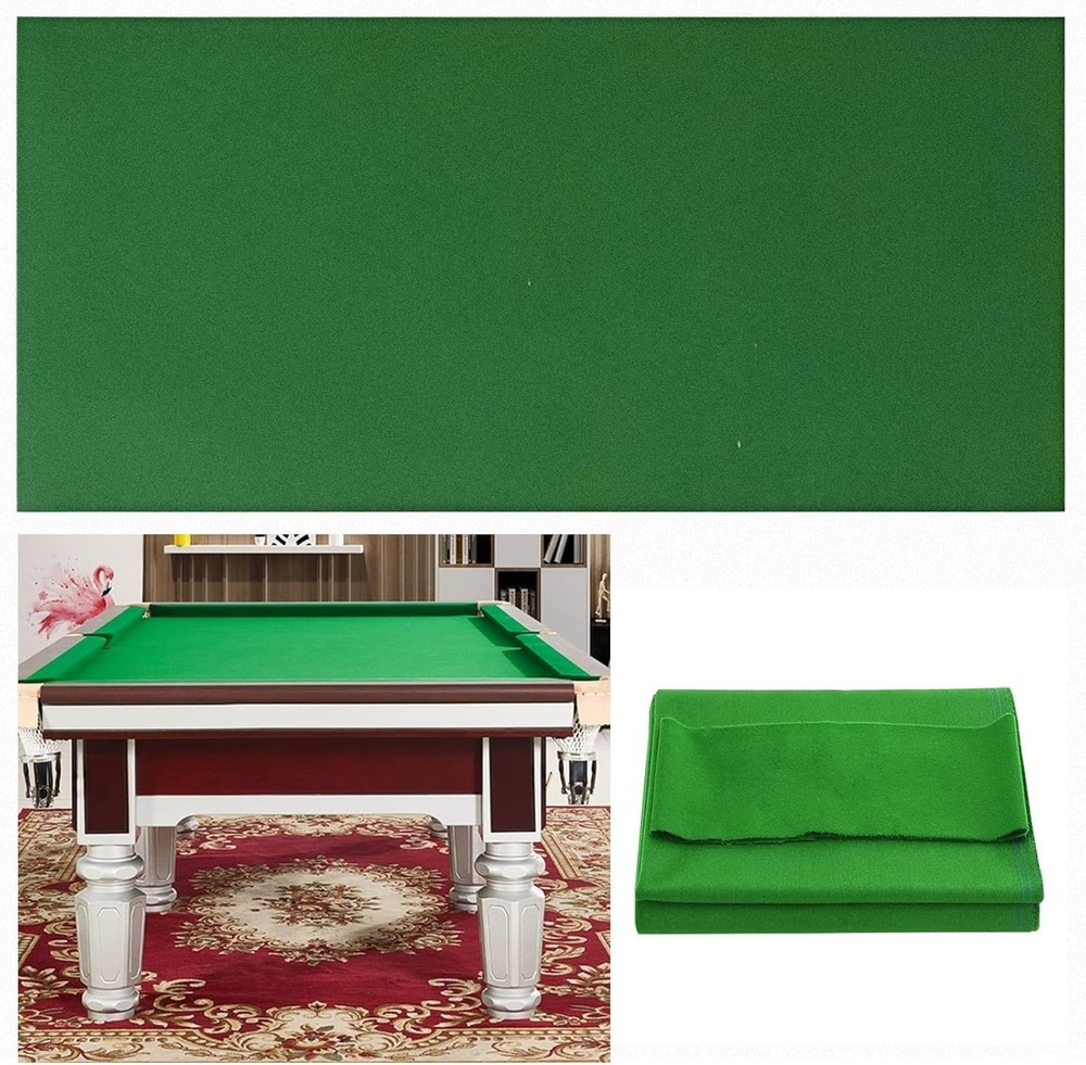 Thickened 8FT Billiard Table Felt with Easy Installation - Eye-Friendly Options