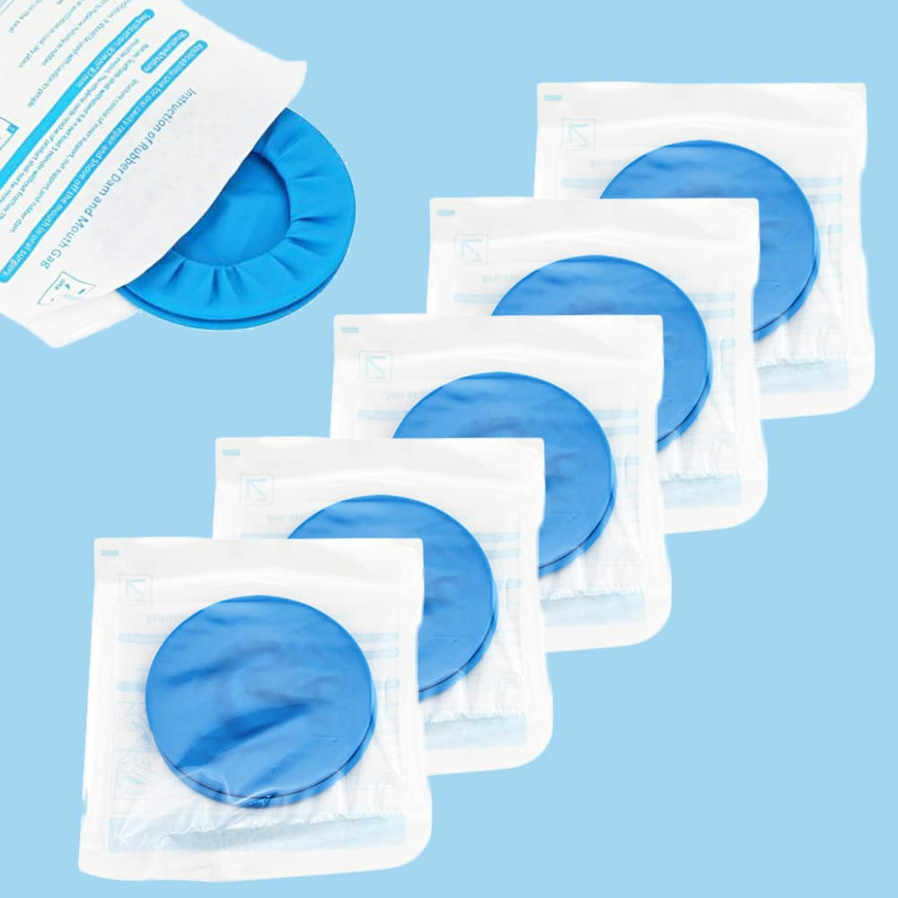 5Pcs Dental Rubber Dam Cheek Retractor Sterile Mouth Opener Soft Lip Protector