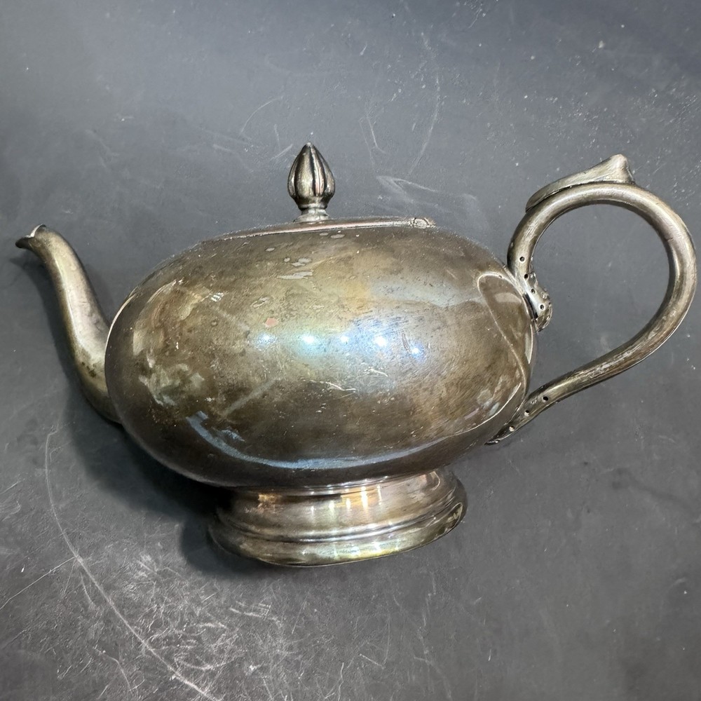 Antique Silver Plated Teapot