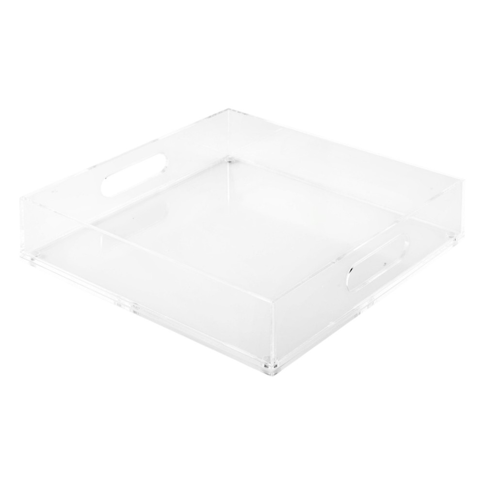 ACRYLIC 12" Square Insertable Tray
