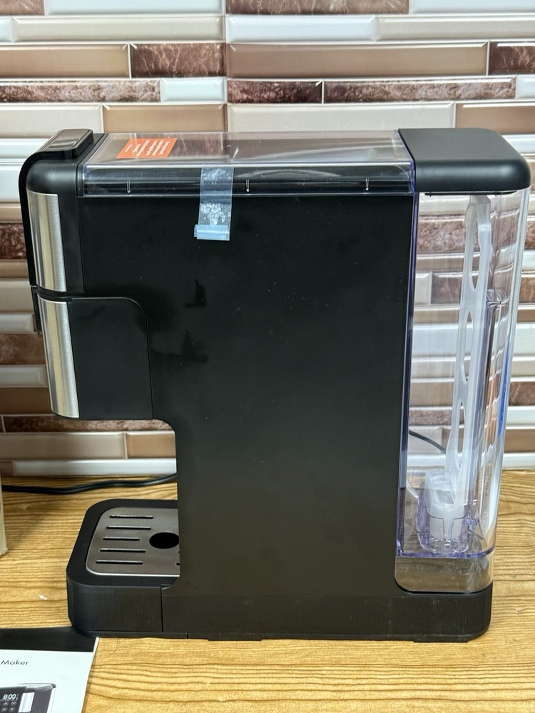 bella PRO Programmable Coffee Maker - STAINLESS STEEL/BLACK - TESTED - READ