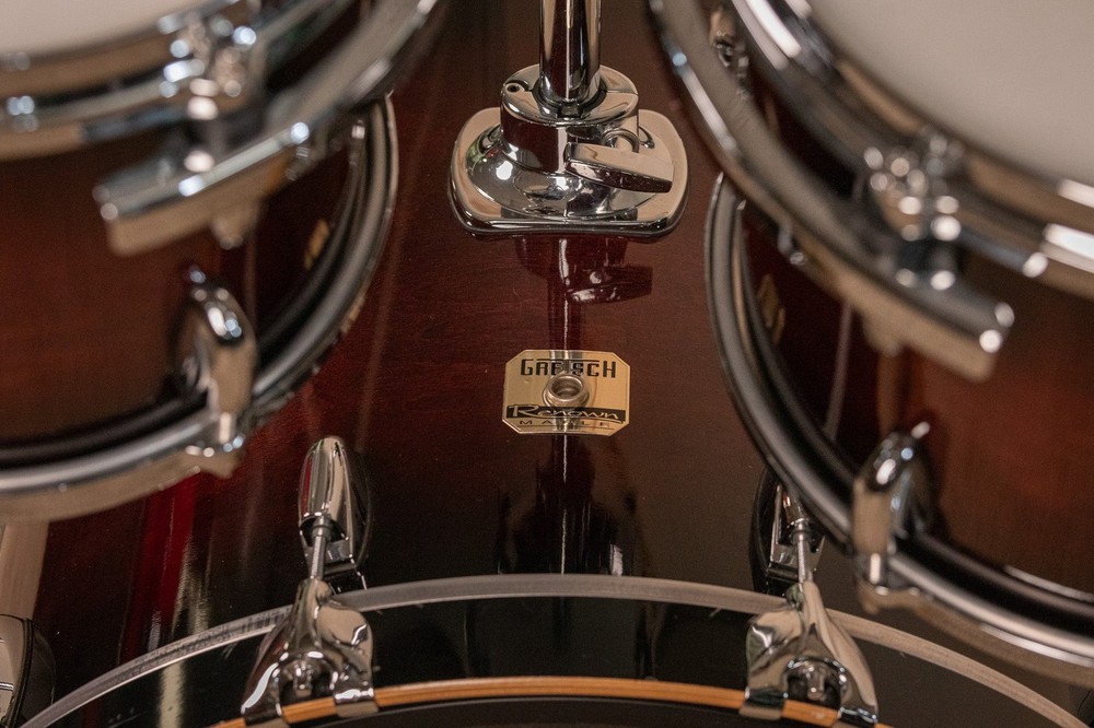 2000s Gretsch Renown Cherry Burst Gloss Drum Set
