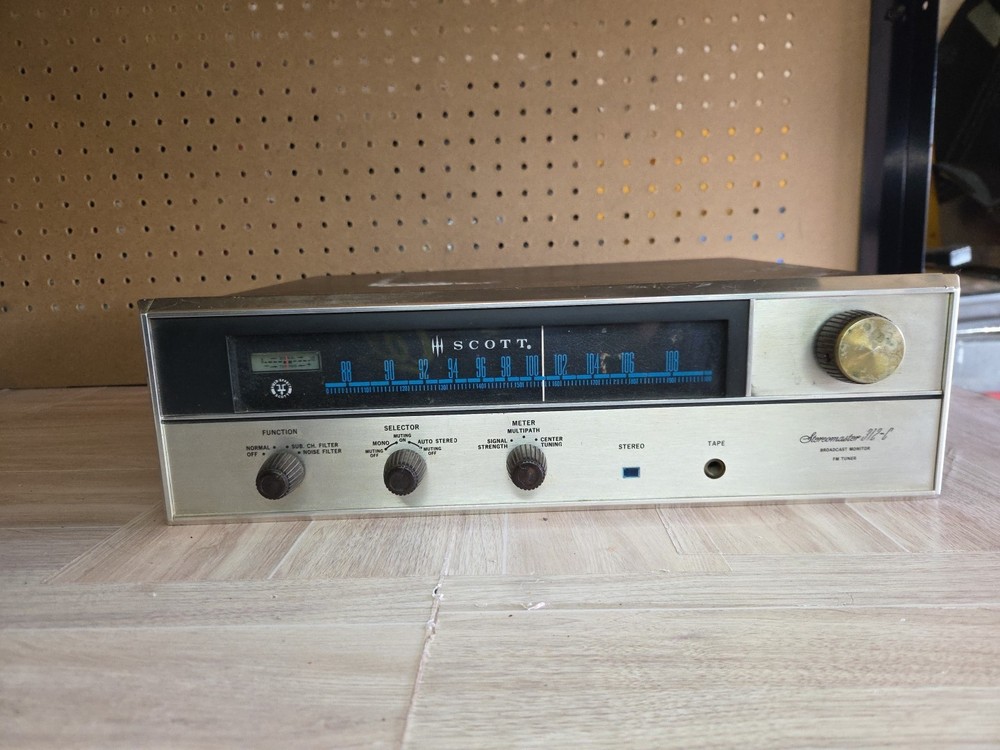 Scott Stereo Master Model 312C FM Tuner Untested