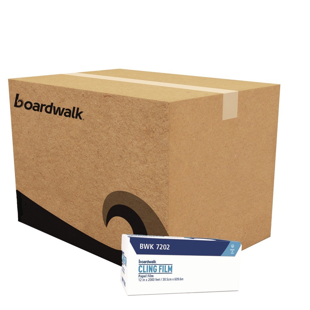 Boardwalk 7202 12 in. x 2000 ft. Standard Foodservice Film (1/Carton) New