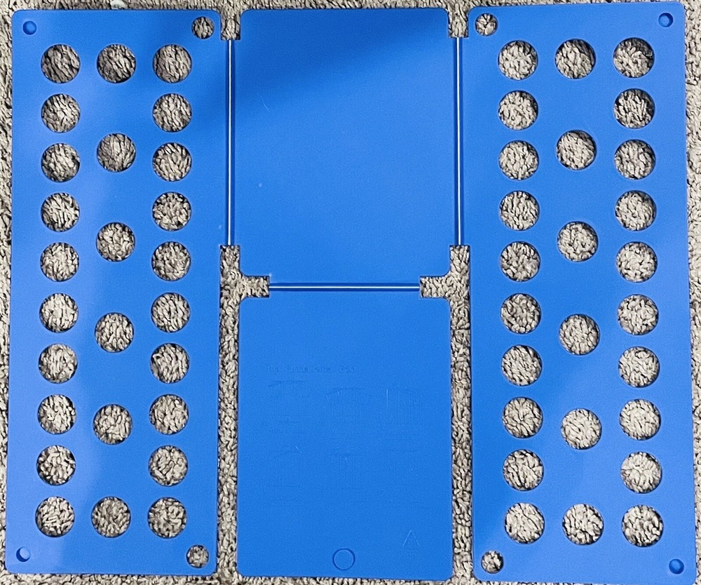 “THE FUNDAMENTAL FOLD” FOLDING BOARD EASY AND FAST LAUNDRY FOLDER [AI]