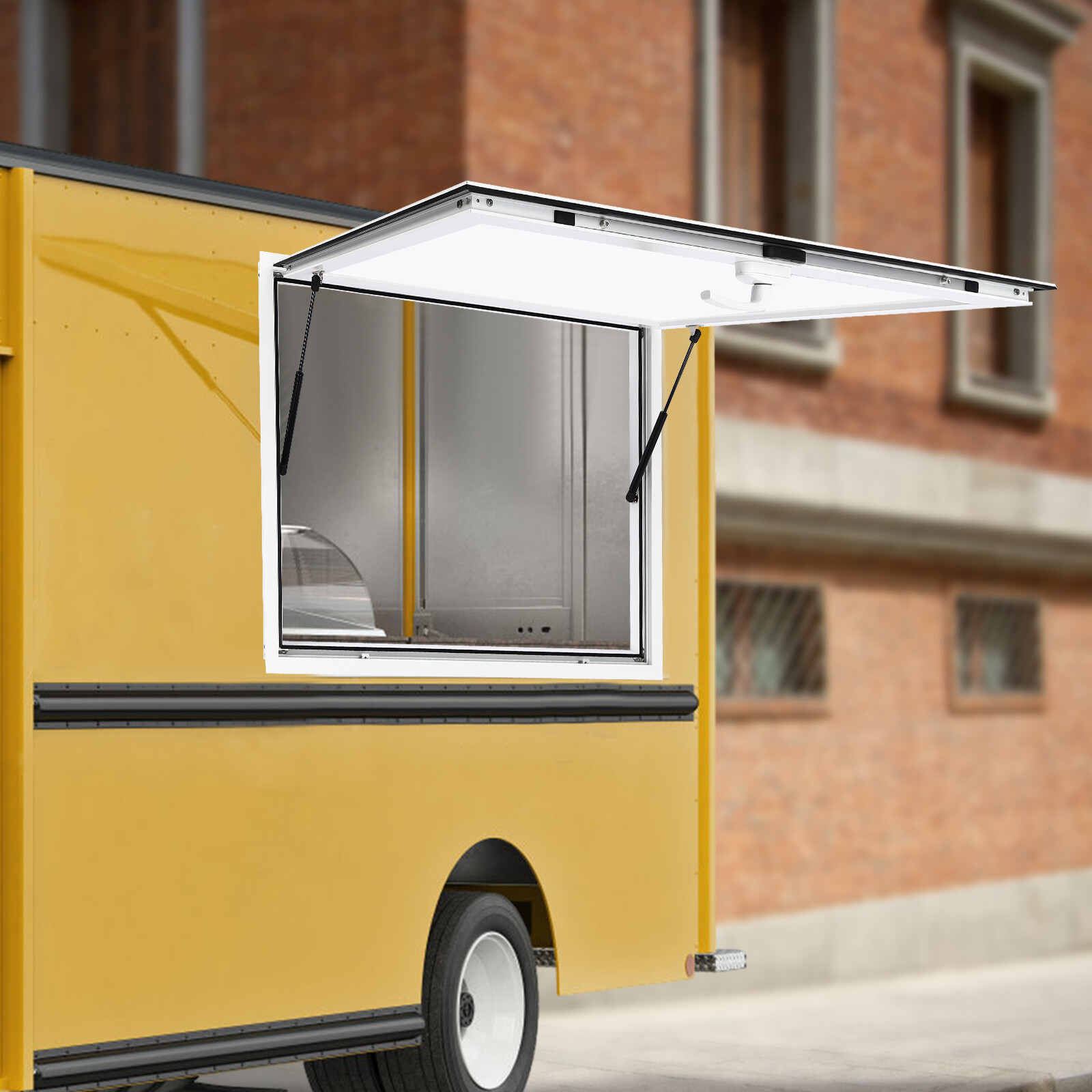 Food Truck Concession Stand Serving Window Rectangular Service Window 36" x 24"