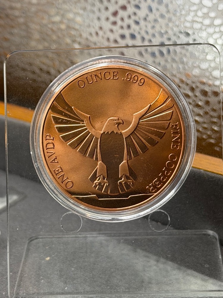 Freedom Eagle 1 oz Colorized Copper Round