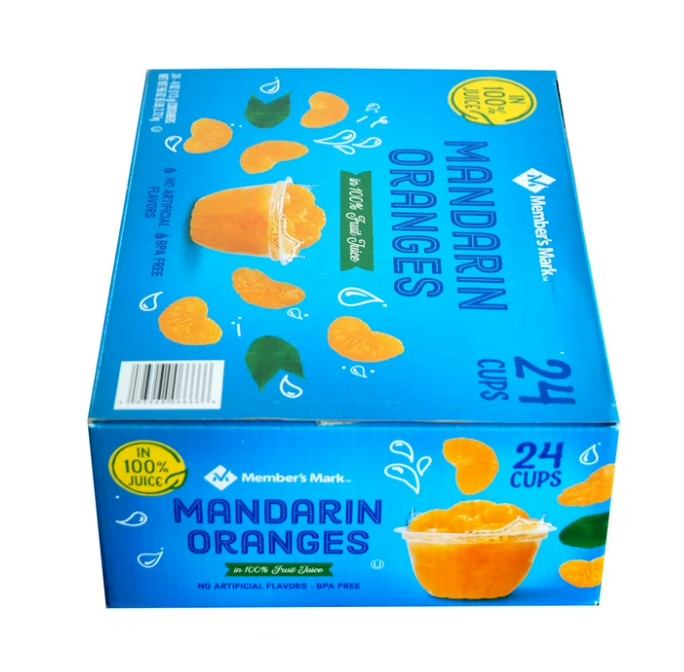 Member's Mark Mandarin Oranges (4 oz., 24 ct.)