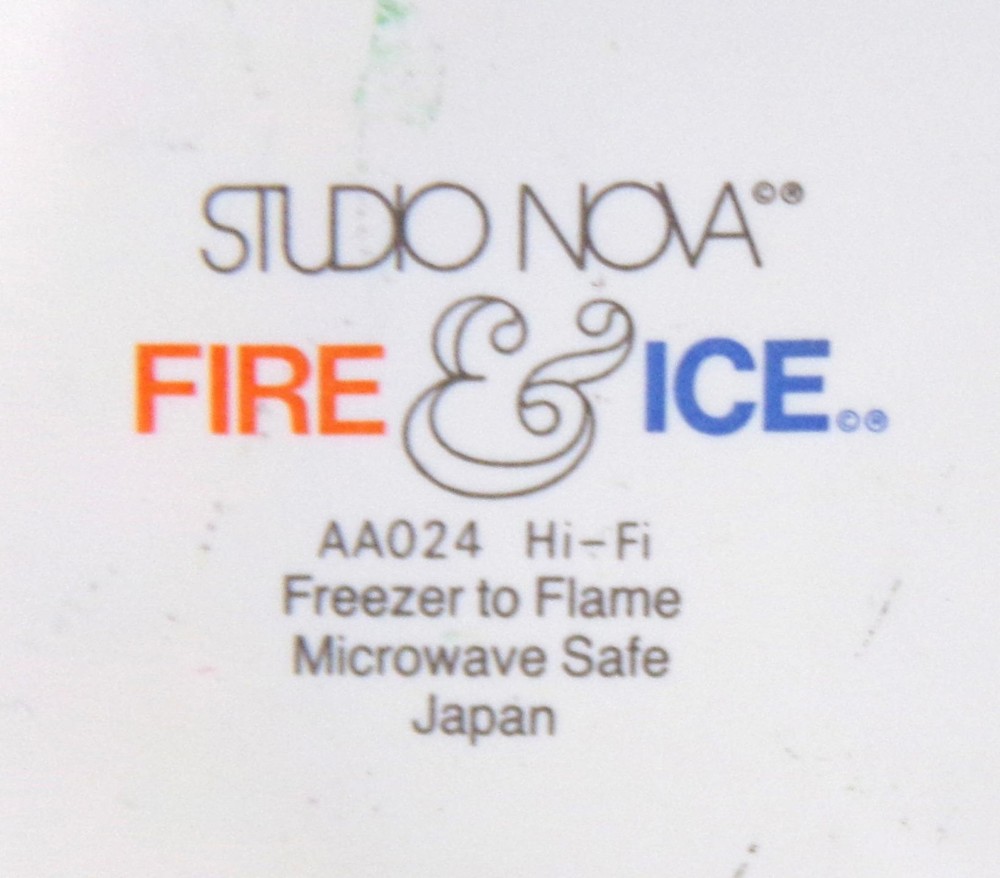 Studio Nova Fire & Ice Hi-Fi ½ Quart Covered Casserole