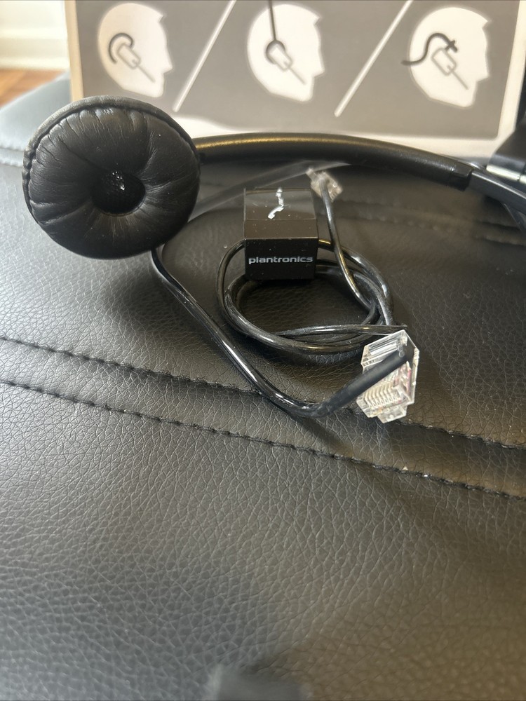 Plantronics Headset Multi Device Wireless System Savi 745 Untested Turns On