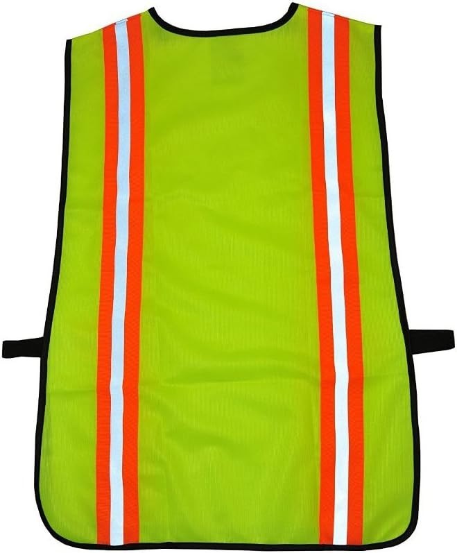 High Visibility Reflective Safety Vest ANSI Class 2 with Multi-Function Pockets
