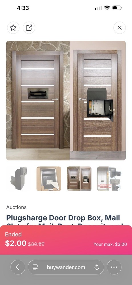 Mail Box For Front Door