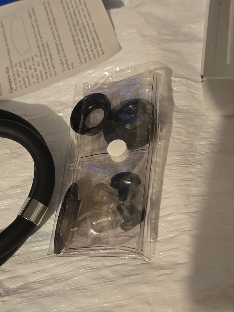 New CIDA Black/Gray Stethoscope Sprague Rappaport Type