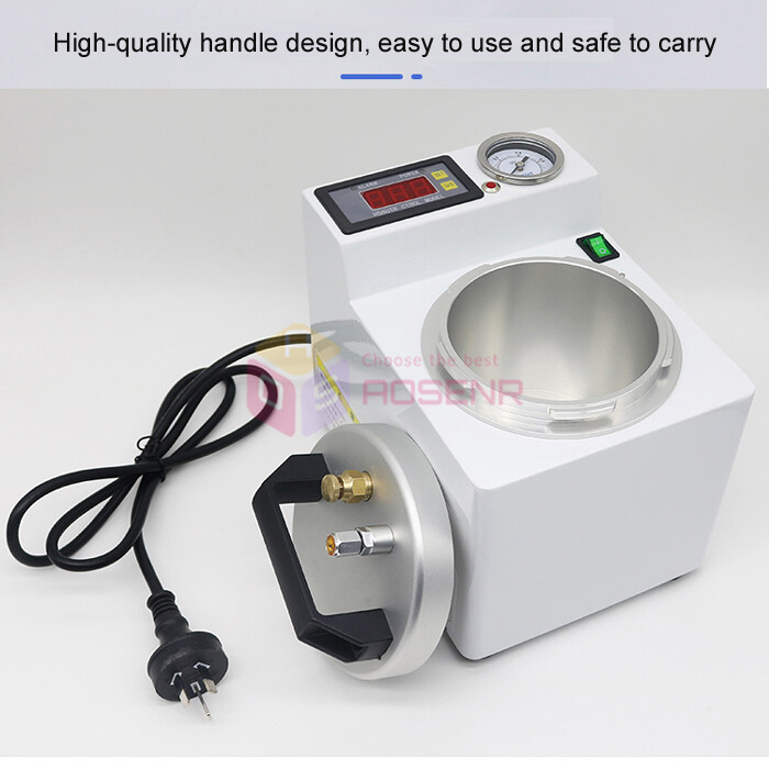 Dental Lab Polymerizer Curing Pressure Pot Polymerizing Machine with Air Pump