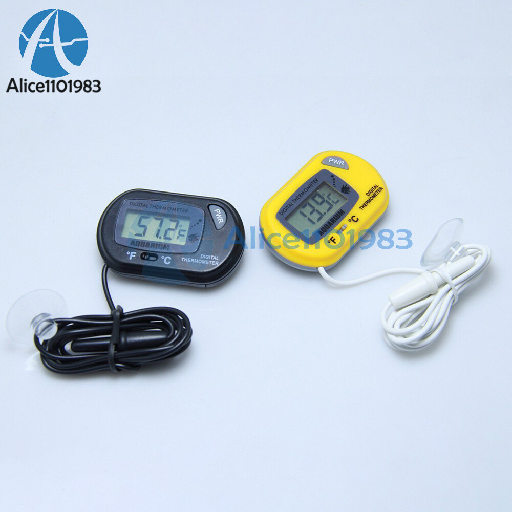Digital LCD Sensor Temperature Controller Aquarium Thermometer Fish Tank Temp