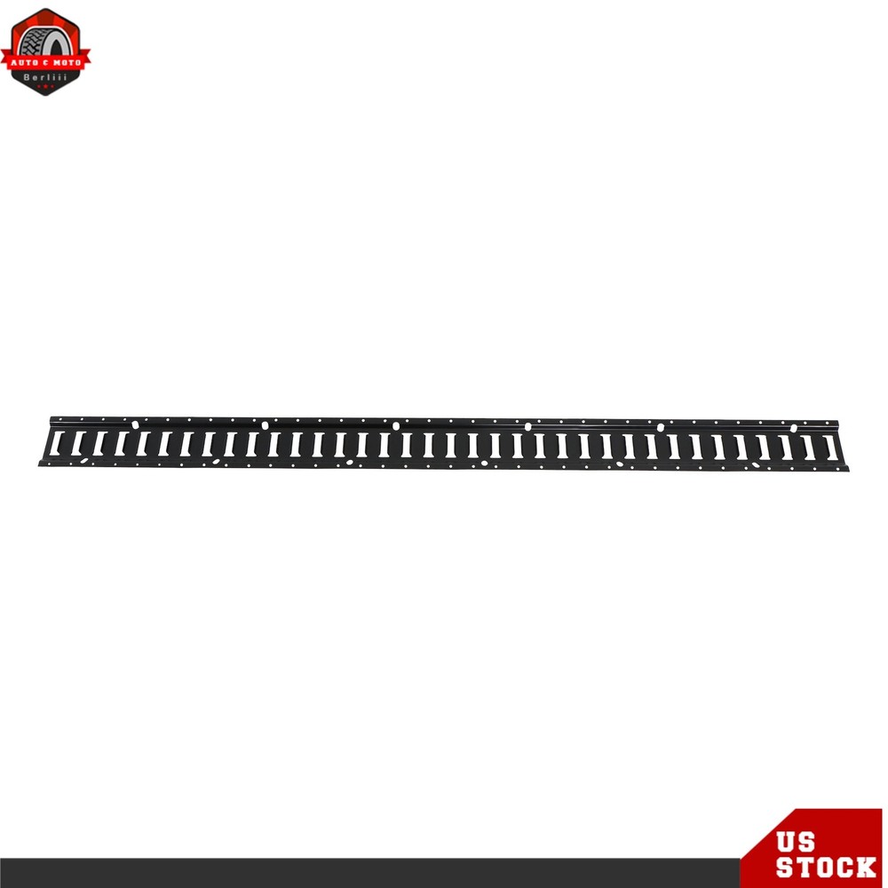 4 Pack 6' E Track Tie Down Rail System Secure Cargo Powder Coated Black For Vans