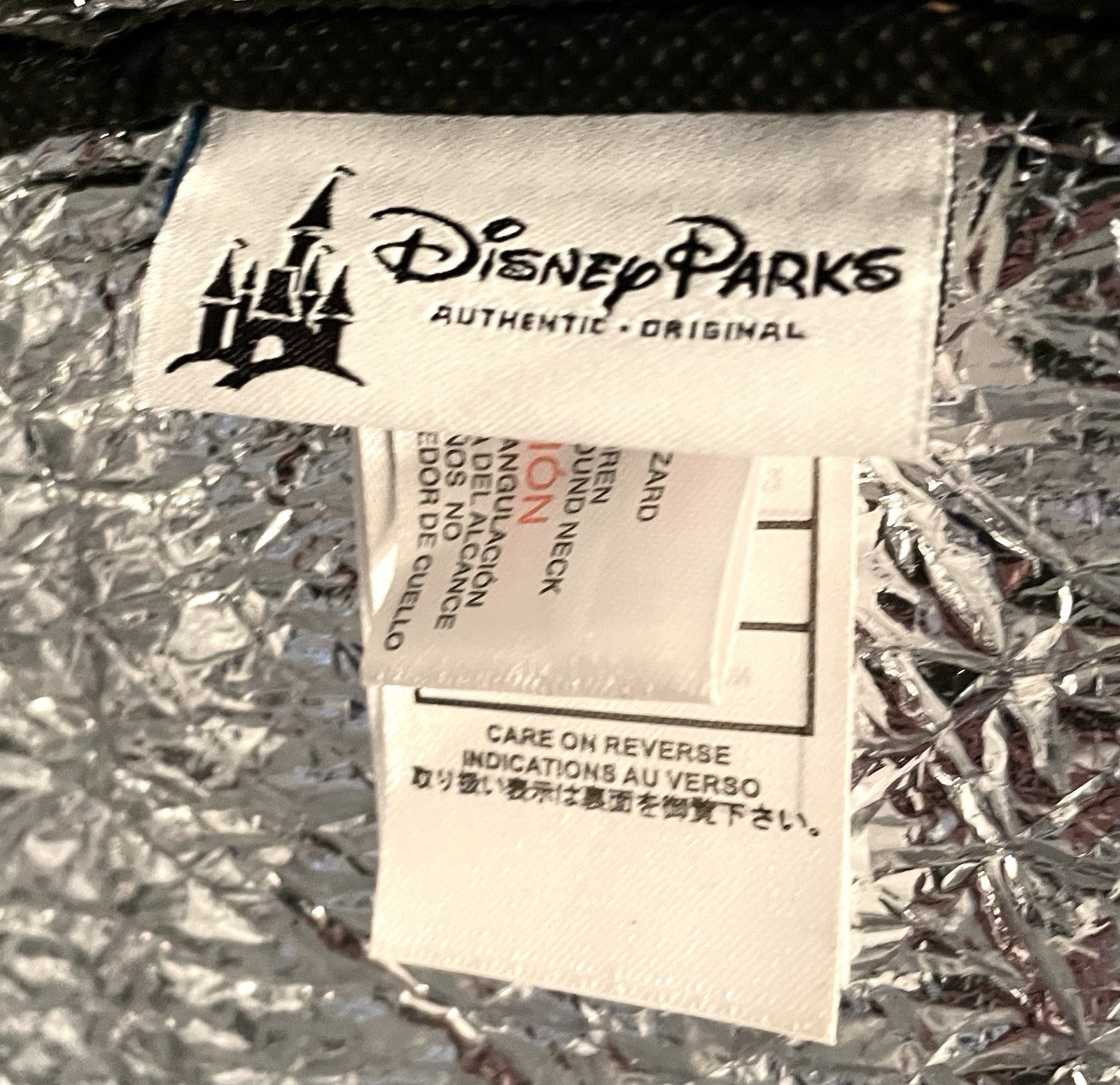 Walt Disney World Castle Blue Insulated Cooler Tote Bag