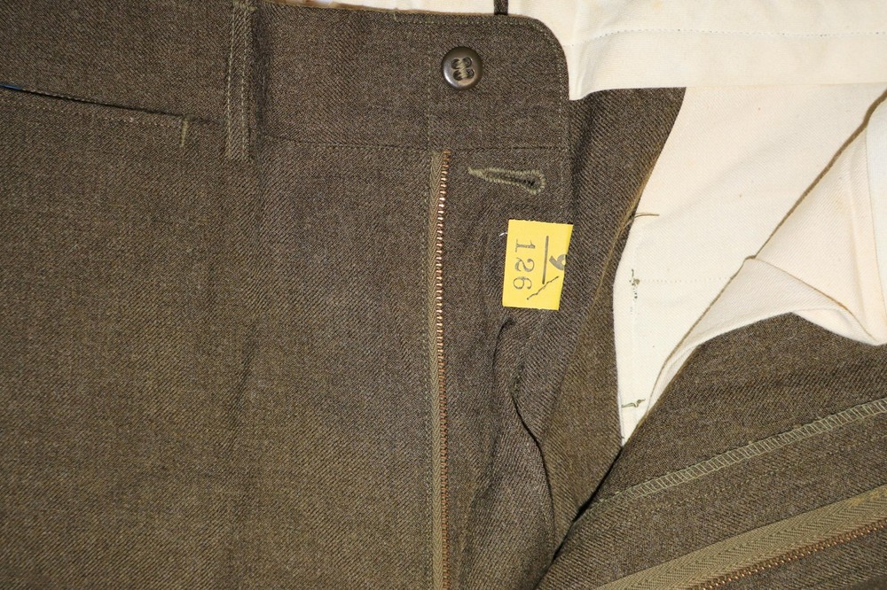ORIGINAL POST WWII WOOL FIELD TROUSERS