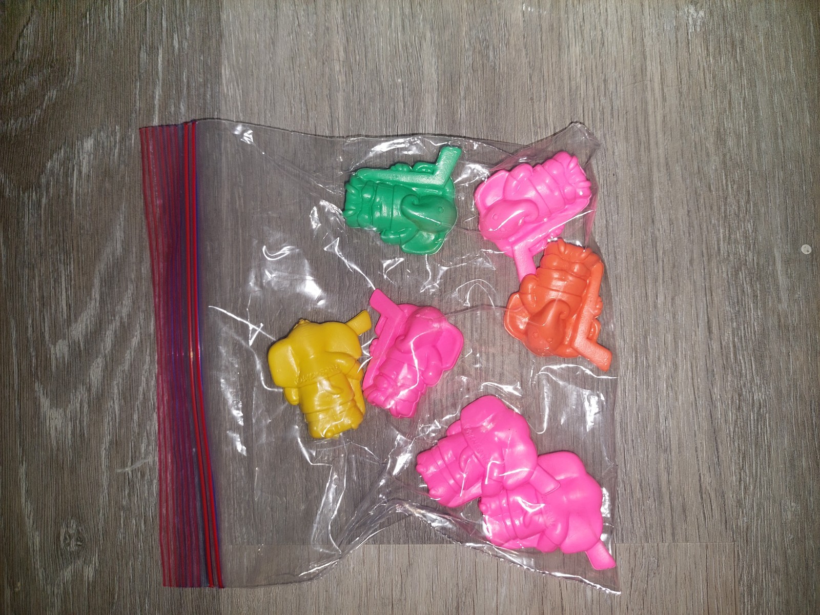 Lot Of 40+ Vintage Diener Eraser - Elephant, Frogs, Bears Etc Pencil Topper 1985