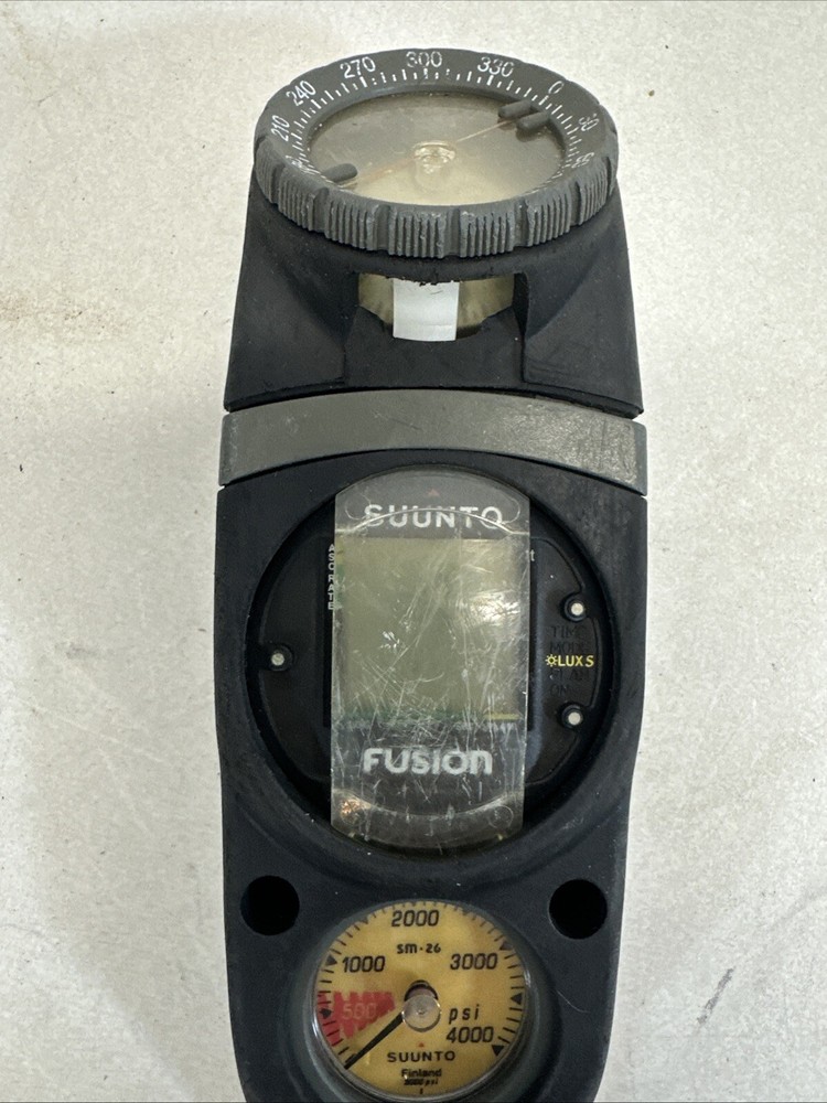 Suunto Fusion Diving Computer, Gage & compass