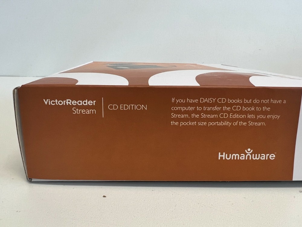 Brand New HumanWare VictorReader Stream - CD Edition