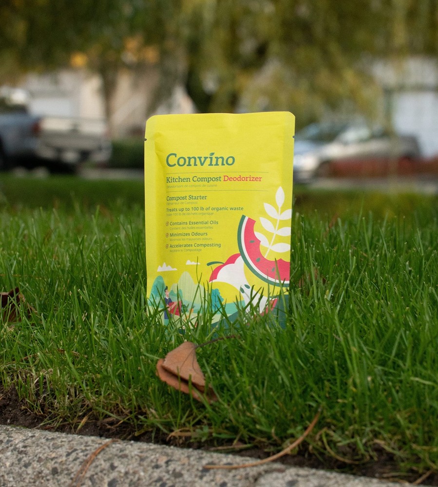 Convino: A Compost Starter/Accelerator Which Help to Reduce Kitchen Waste Odo...