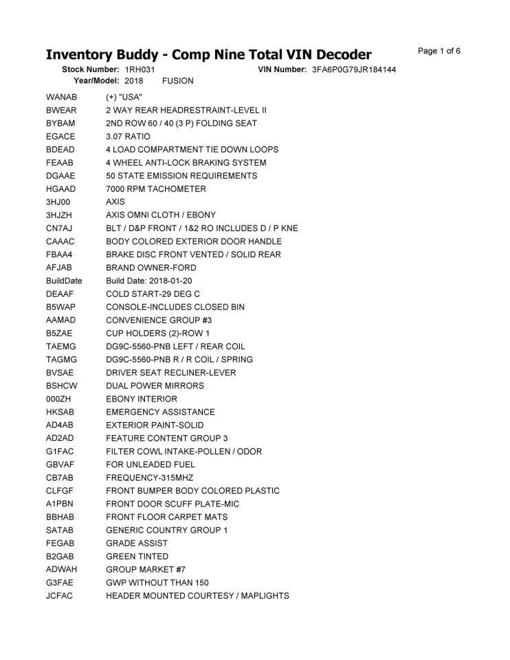 FUSION 2018 Keys/Latches/Locks 104896912