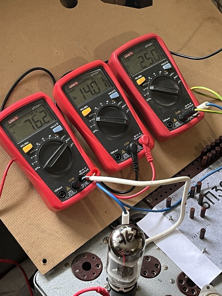 Matched Pair/ Quartet/ Sextet 6P3S - E (6l6/6l6GC/5881) PRECISE TESTING Military