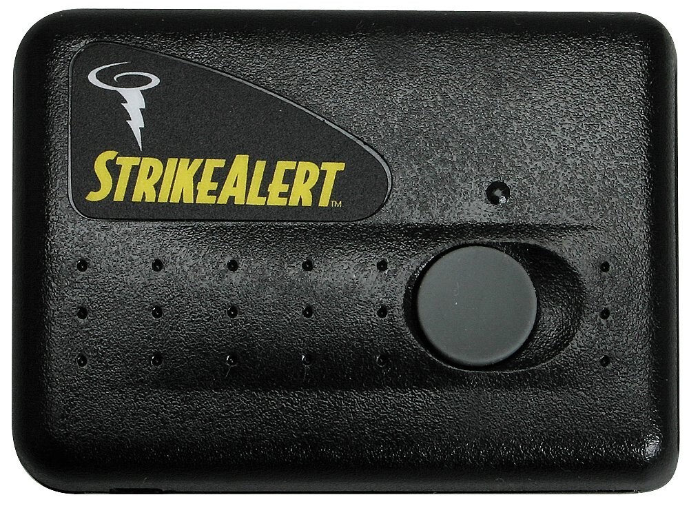 DEFECTIVE Robic Strike Alert Personal Lightning Detector Black G3D