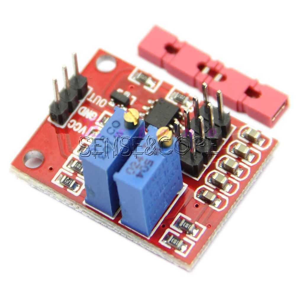 2PCS NE555 LM358 Adjustable Square Wave Pulse Duty Cycle Frequency Module-