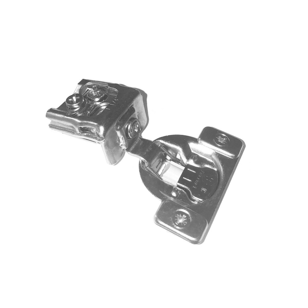 Soft-Closing Compact 1 1/4" Overlay 105° Hinge Kitchen Cabinet Hardware
