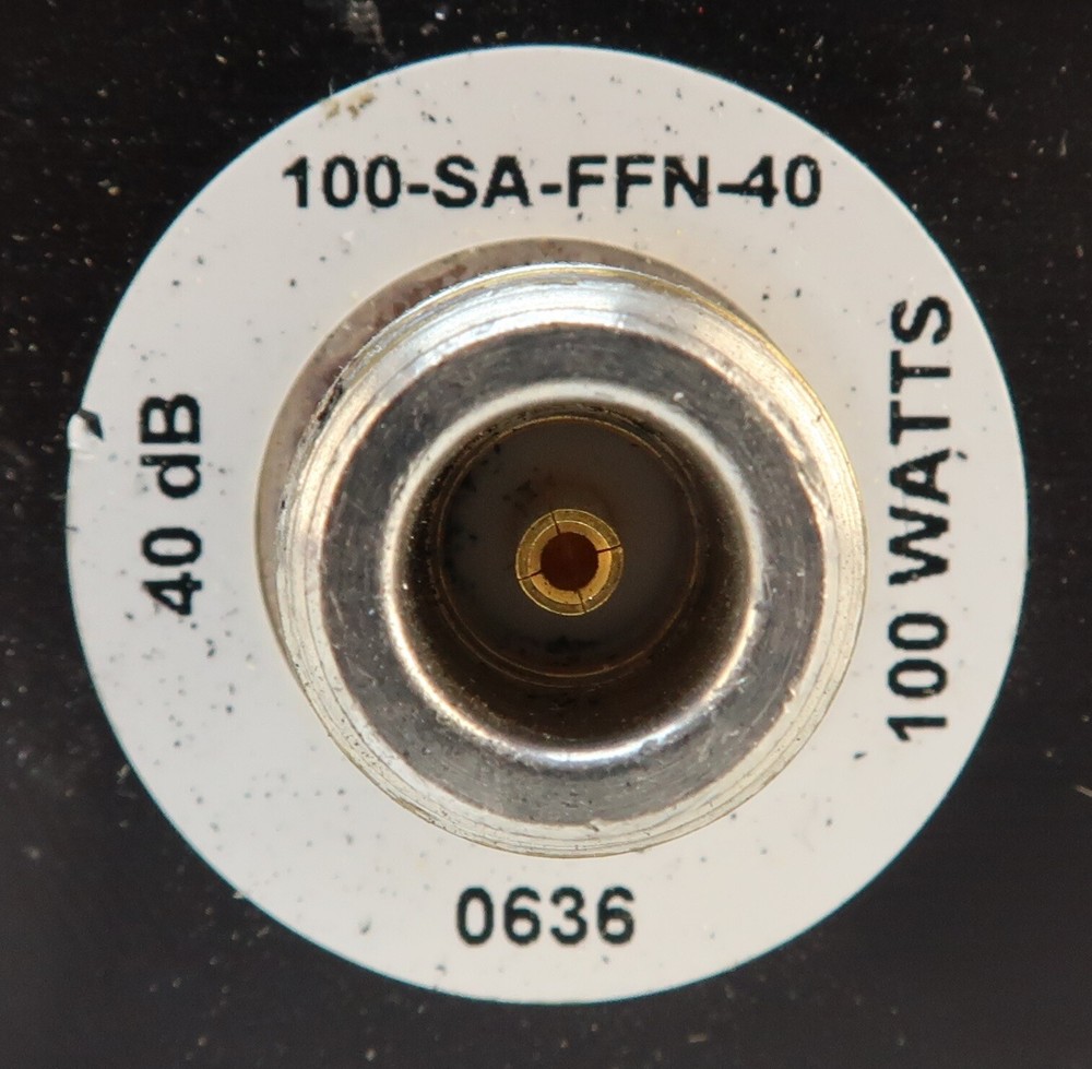 Bird Technologies 100-SA-FFN-40 100W 40db Attenutor