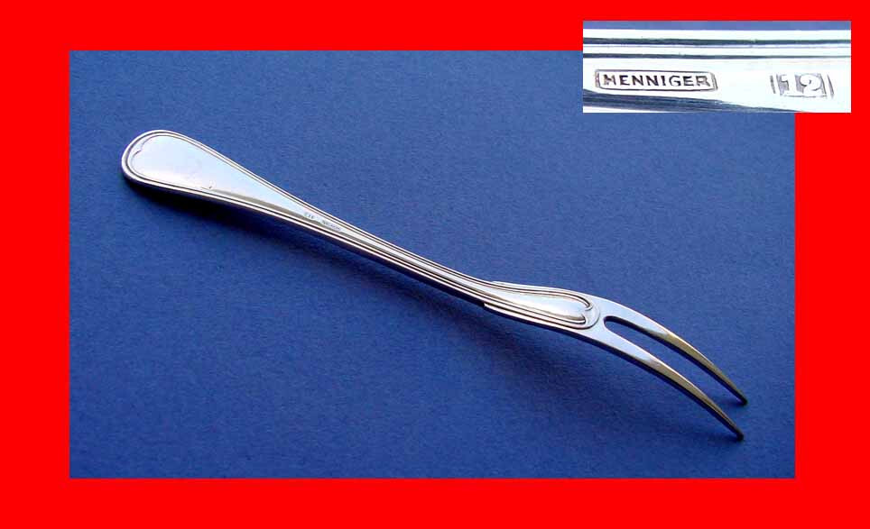 Serving Fork, Henniger, Silver Plated B28