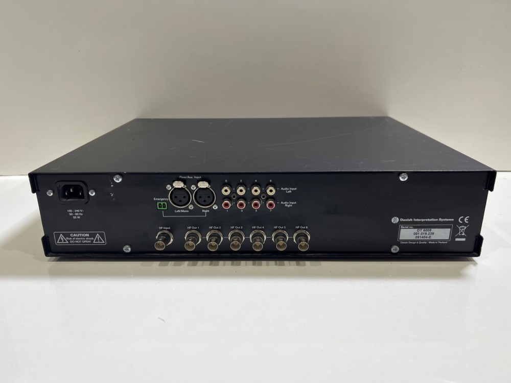 DIS Danish Interpretation Systems DT 6008 Digital Transmitter