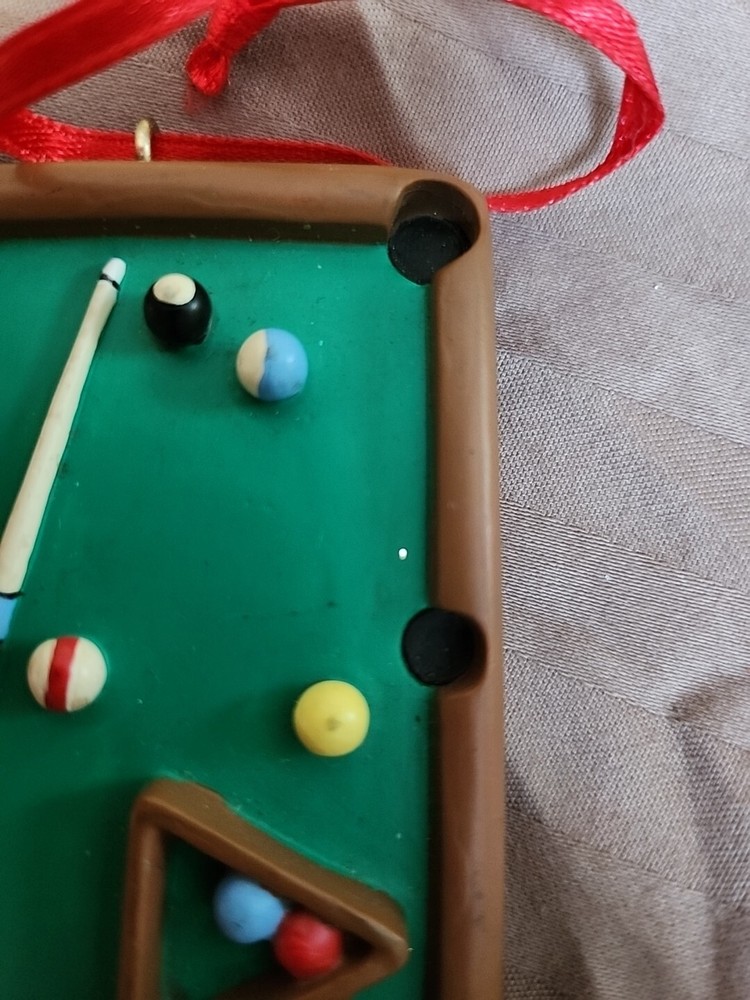 Pool Table Ornament