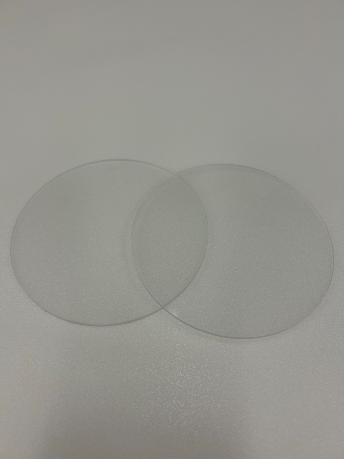 2 Pcs 1/8" Round Plexiglass,12 Inch Dia,Clear Acrylic Circle,Cake Disk,table top