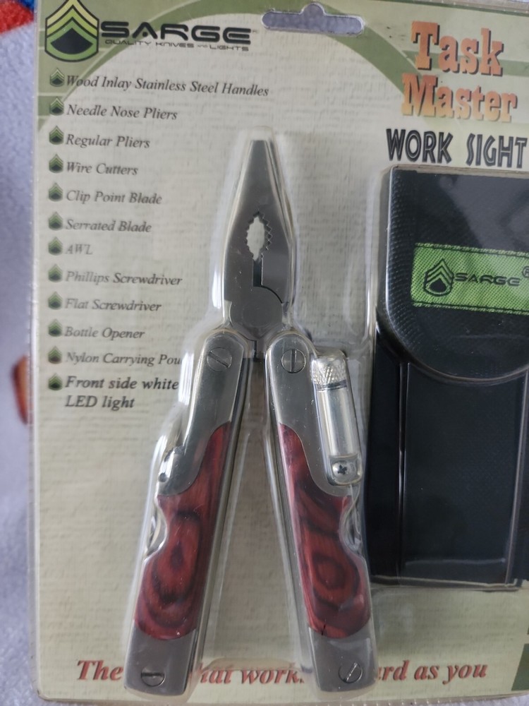 New Sarge SKT-22C Task Master Multi-Tool with Pouch