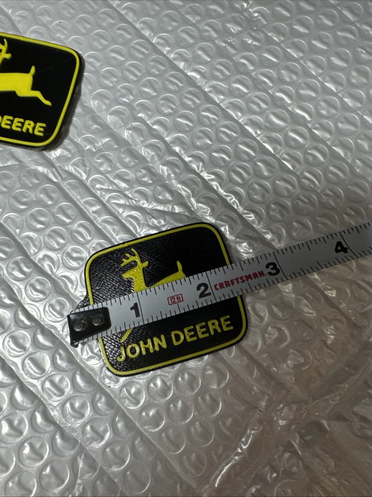 John Deere Custom 3d Printed Key Chain's