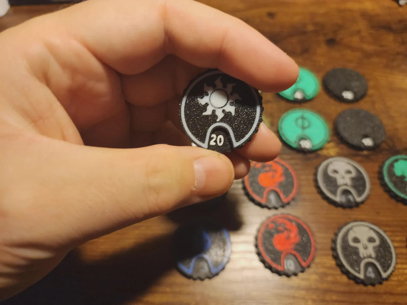Pick Your Own Magic the Gathering Simple Spinning Counters and Tokens