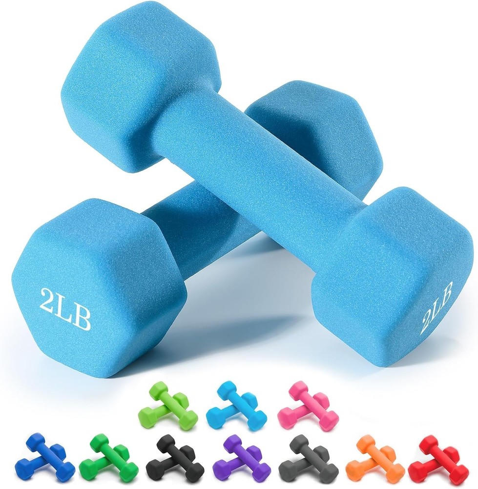 Anti-Roll Hex Dumbbells for Shoulder Training