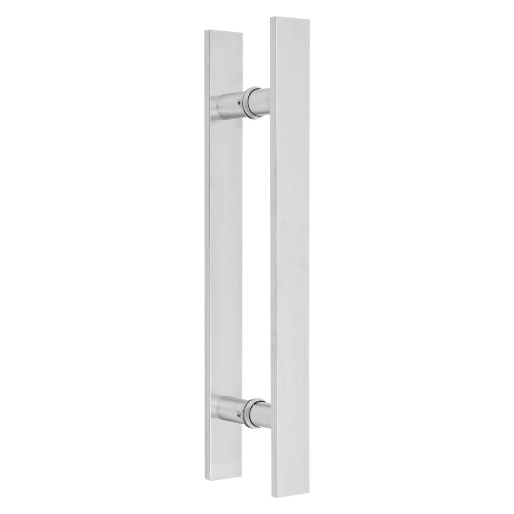 Stainless Door Handle H Shape Double Sided Pull Push Sliding Barn Door Handle