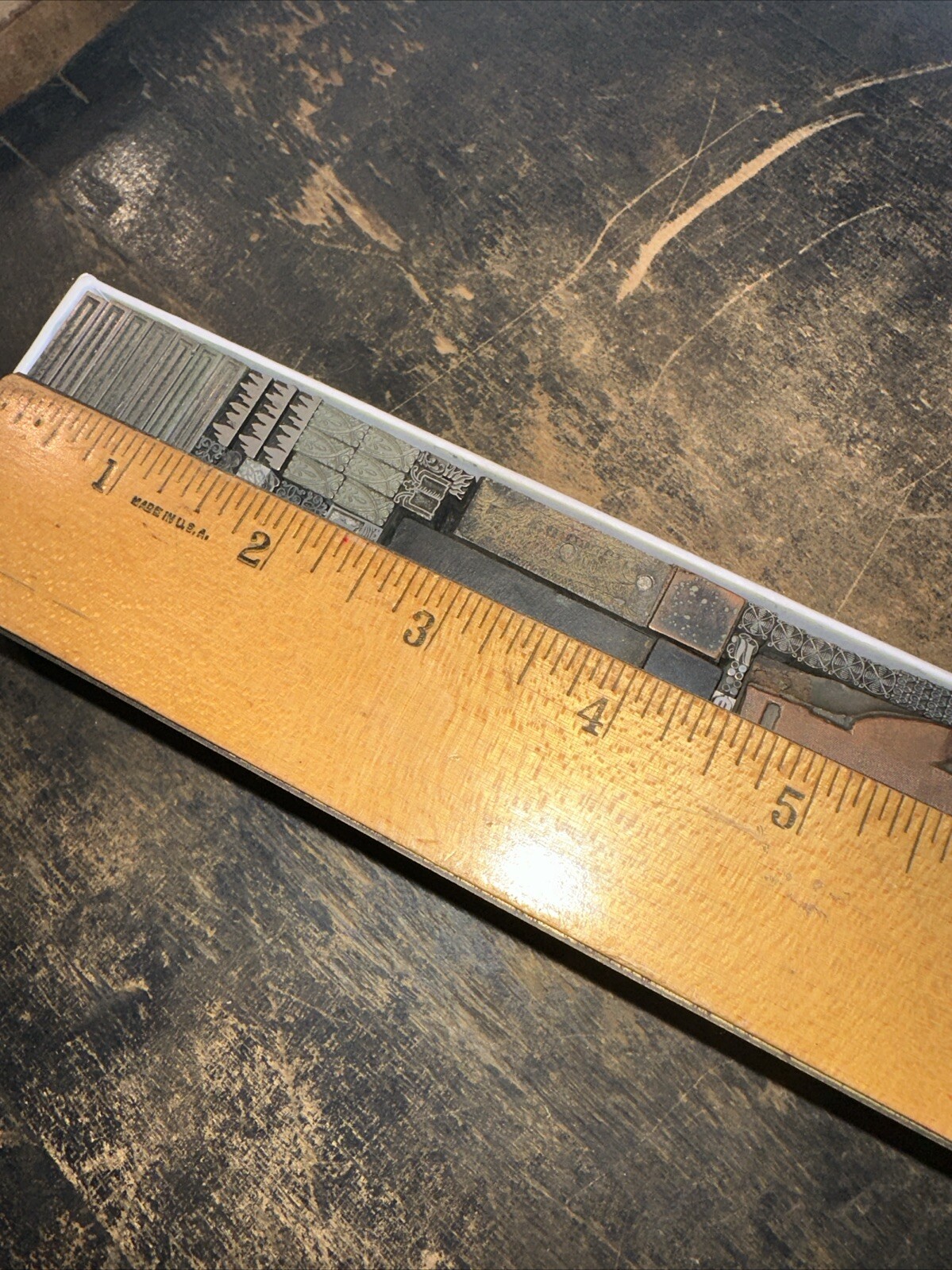 Printing Blocks “ Lead Ornamental Borders Dingbats” Nice Variety Beautiful! C7