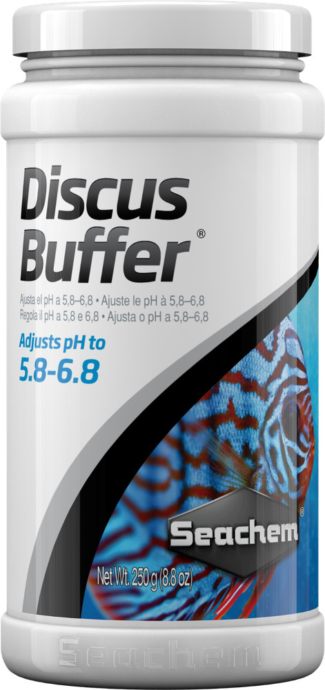 SEACHEM Discus Buffer 250 gram  - For Soft Aquarium Water Lower PH & GH