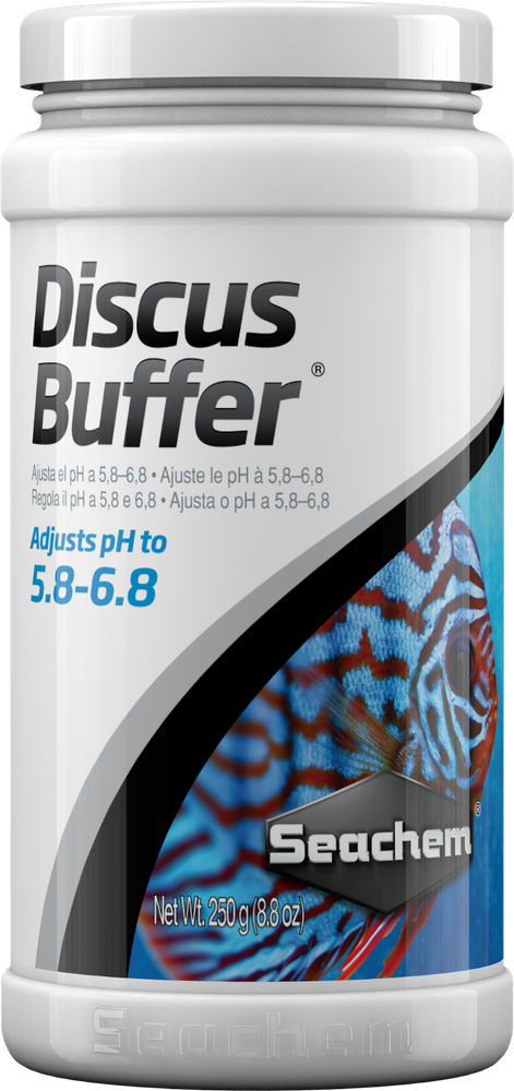 SEACHEM Discus Buffer 250 gram - For Soft Aquarium Water Lower PH & GH