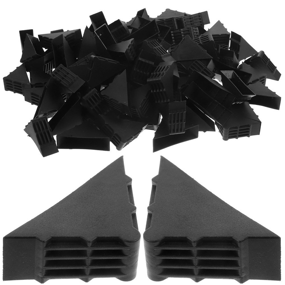 100 Pcs Corner Protector Guards Plastic Packaging Edge Protectors Cabinet
