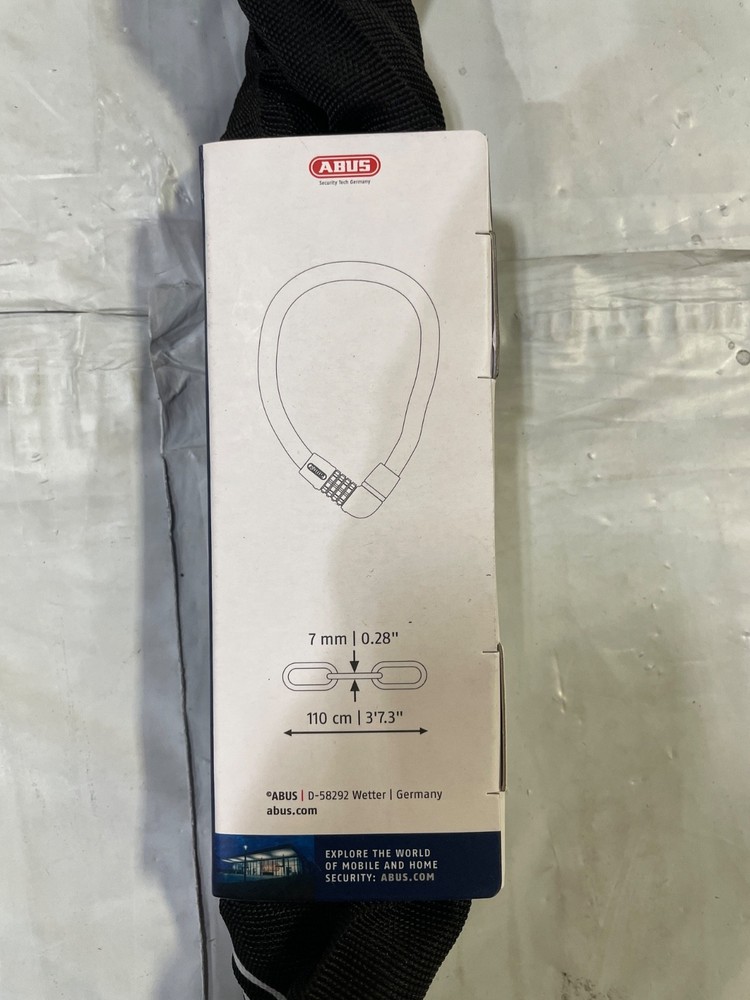 Abus Tresor 6807C/110 Chain Lock Black