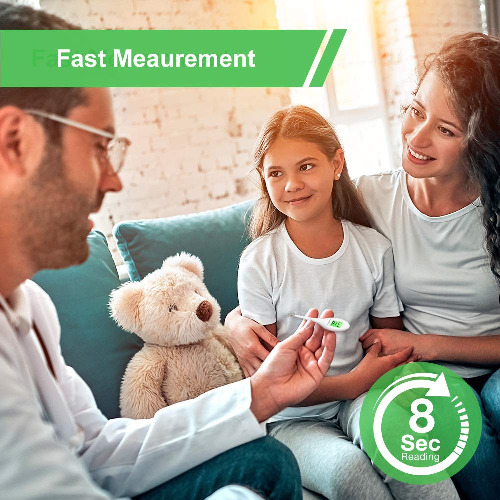 Digital Thermometer Fast Read LCD