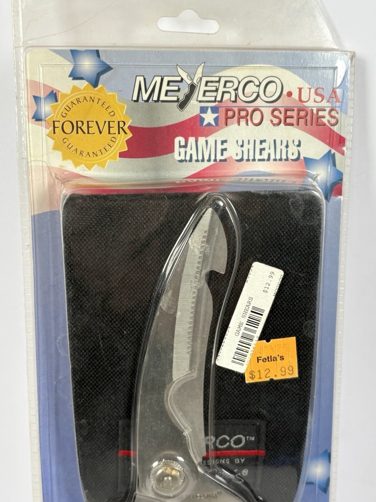 Meyecro Game shears Black Stainless Steel
